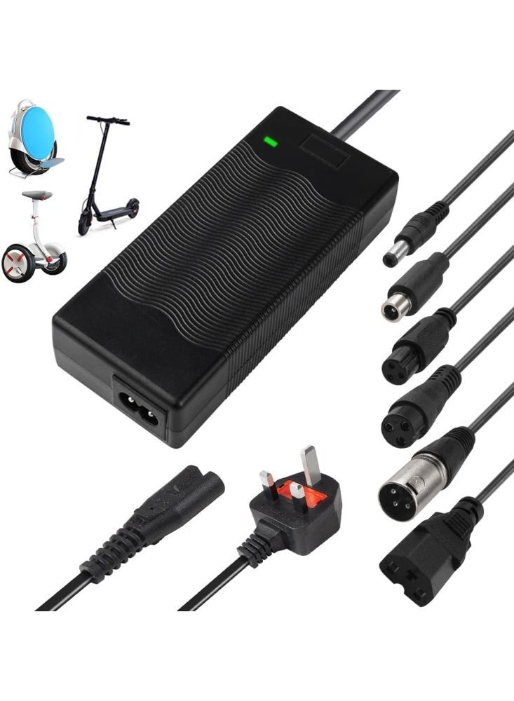 KOWVOWZ Electric Scooter Charger 42V 2A DC Power Adapter for Self-Balancing Hoverboard With 6 Connections - Image 2